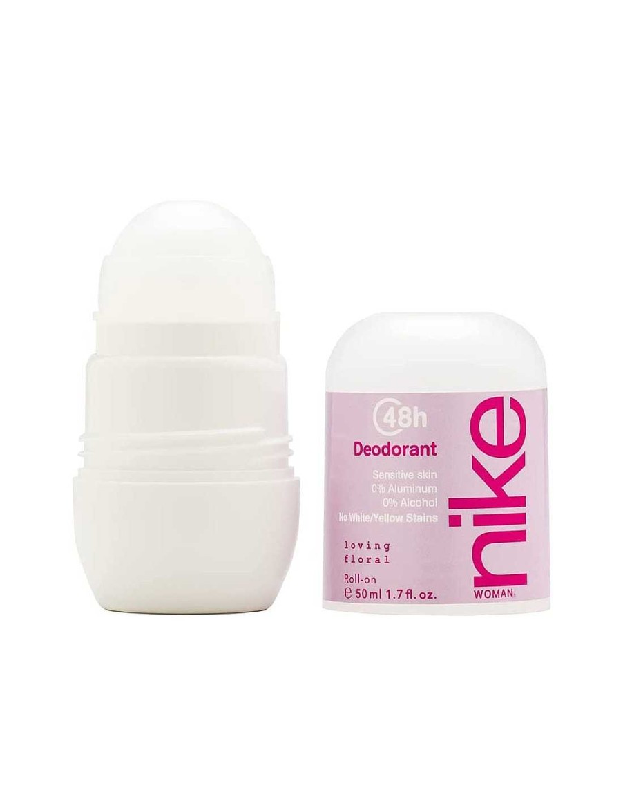 Women Nike | Nike Loving Floral Roll-On Deodorant For Women 50Ml