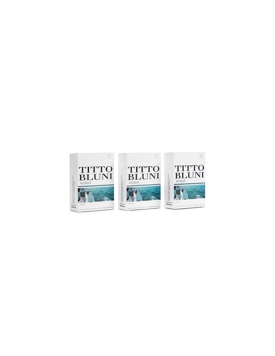 Man Titto Bluni | Pack Titto Bluni Acqua Uomo Edt 30Ml 3 Units