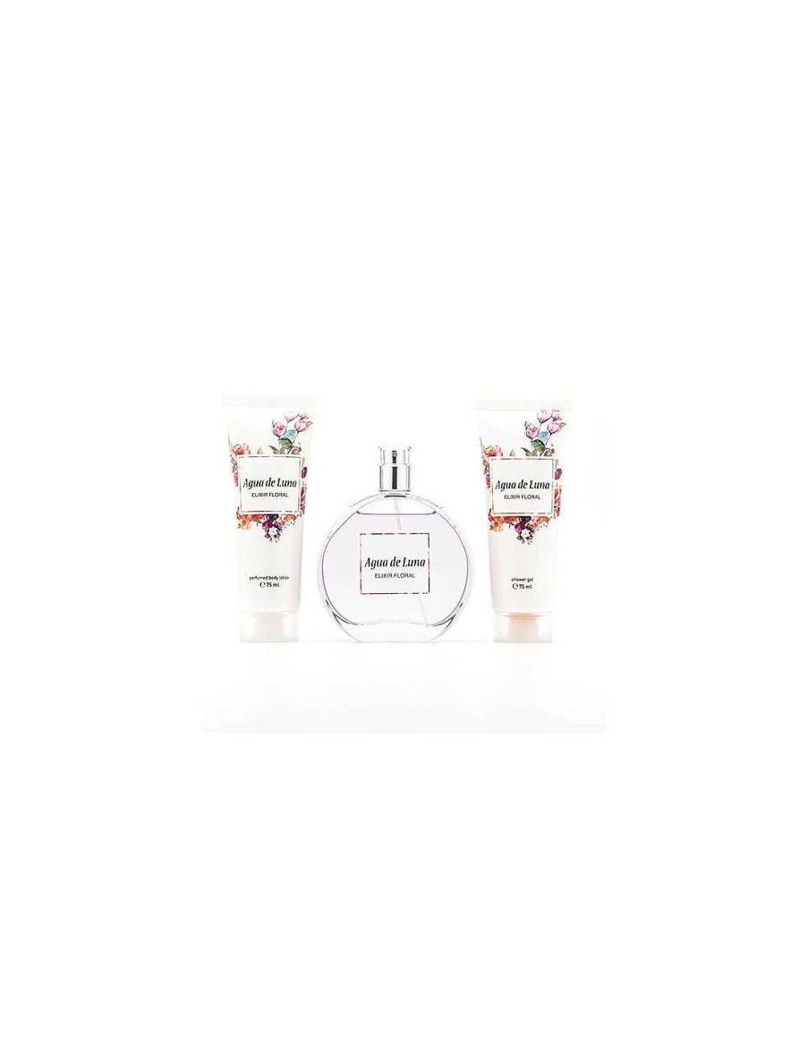 Women Agua de Luna | Moonwater Floral Elixir Gift Set For Women