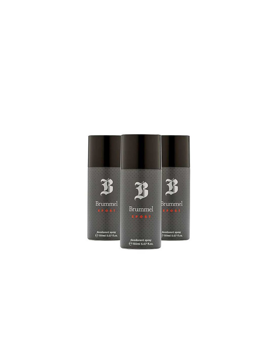 Man Brummel | Brummel Sport Deodorant Spray Pack For Men 150Ml 3 Units